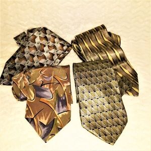 Lot of (4) Men's Neck Ties